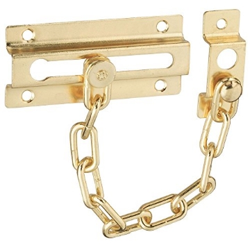 Picture of National/Spectrum Brands N183-590 National Hardware N183-590 V807 Door Chain in Brass,1/2" x 6" (EA)