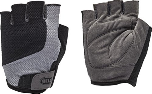 Picture of BELL SPORTS INC 7104416 BELL Breeze 300 Half-Finger Mesh Cycling Glove l/XL - Black/Grey (EA)