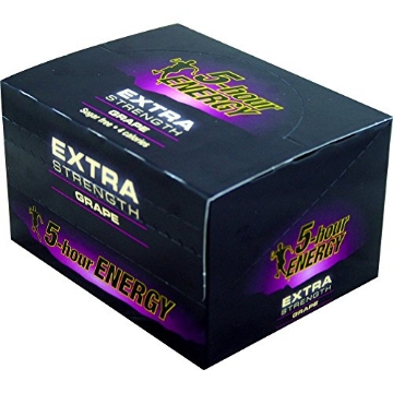 Picture of 5 Hour Energy 728127 2oz Grape 5HR Energy Extra Strength Grape (PK-12-EA)