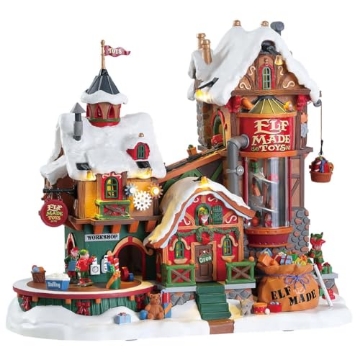 Picture of LEMAX INC 75190 Lemax Elf Made Toy Factory, with 4.5V Adaptor #75190 (EA)