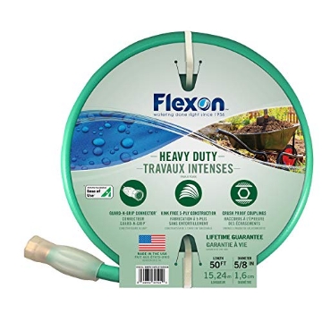 Picture of FLEXON FXG5850ACE Flexon FXG5850 5/8-Inch x 50-Foot Heavy Duty 5-Ply Forever Garden Hose (PK-5-EA)