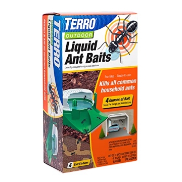 Picture of Woodstream Victor Rodnt D T1804-6 TERRO T1804-6 Outdoor Ready-to-Use Liquid Ant Bait Killer and Trap - Kills Common Household Ants - 4 Bait Stations (EA)