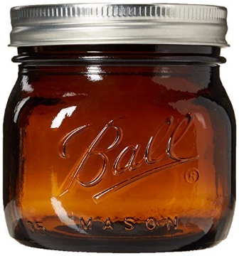 Picture of BALL BOUNCE AND SPORT INC 1440069045 Ball Collection Elite Wide Mouth Canning Jars 1 pt. 4 pk (PK-4-EA)