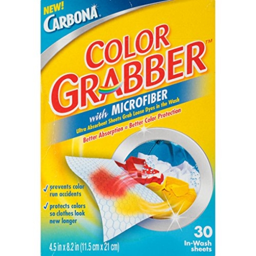 Picture of Delta Mustad 474 Carbona Color Grabber Microfiber Sheets, 30 Count, Unscented, Darks, Machine Wash, All Skin Types (EA)