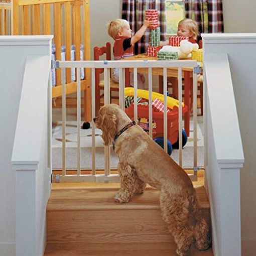 Picture of NORTH STATES 4630A Toddleroo by North States - Stairway Swing Wooden Baby Gate: Wood Baby Gate for Stairs - Adjustable 28 to 42 Inches Wide - 30 Inches Tall (EA)