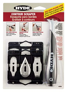 Picture of HYDE TOOLS INC 10450 Outdoor Hyde Tools 10450 Contour Scraper with 6 Changeable Blades Size: Inquiries - by email, Model: 10450, Garden Store, Repair & Hardware (EA)