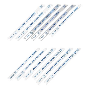 Picture of AVANTI PRO PJU12BC Freud Diablo AvantiPRO PJU12BC AvantiPRO U-Shank Jig Saw Blade Set for Wood & Metal (12-Pieces) Multi, One Size (EA)