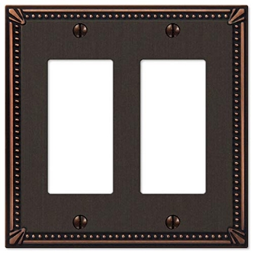 Picture of Amerelle 74RRDB AmerTac 74RRDB Wall Plate, Double Toggle (EA)