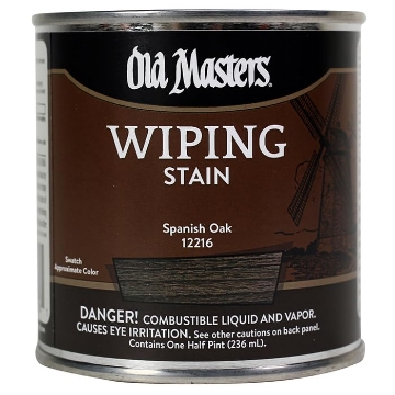Picture of DIAMOND VOGEL INC 12216 Old Masters 12216 Wiping Stain, Spanish Oak (PK-6-EA)