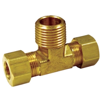 Picture of ACE TRADING - ZW 6JC126310701024 Homeplus+ 6jc126310701024 Compression Branch Tee, Brass (PK-5-EA)