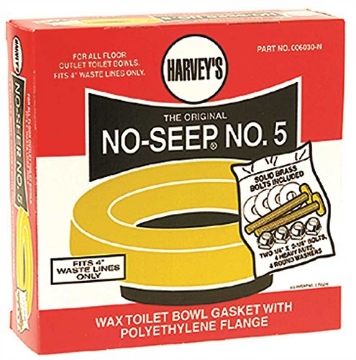 Picture of HARVEY'S 6030-N Harveys Toilet Bowl Gasket with Wax & Flange Polyethylene (EA)