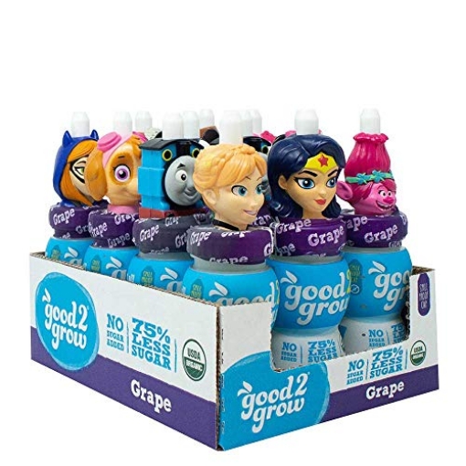 Picture of GOOD2GROW LLC 68120 Good 2 Grow Single Serve Juicy Waters Grape, 6 Fluid Ounce - 12 per case. (PK-12-EA)