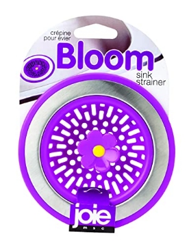 Picture of JOIE 41966 Joie Bloom Kitchen Sink Strainer Basket, Fits All Standard Sinks, Stainless Steel, Cute Garbage Disposal Drain Cover, 4.5-Inch, Flower, Colors May Vary (EA)