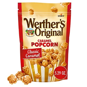 Picture of WERTHER'S ORIGINAL 138290 Werther's Original Caramel Popcorn, Resealable Pouch, 5.29 Oz Bag (PK-10-EA)