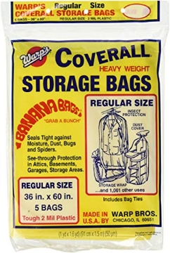 Picture of Warps CB-36 Warp's Brothers CB-36 Banana Bag, 5-36"x60" Regular Storage Bags (EA)
