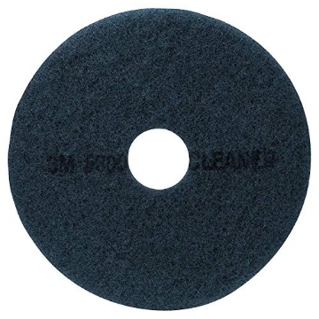 Picture of 3M 7000028444 3M Scotch-Brite 16 in. Dia. Non-Woven Natural/Polyester Fiber Floor Pad Blue (CT-5-EA)