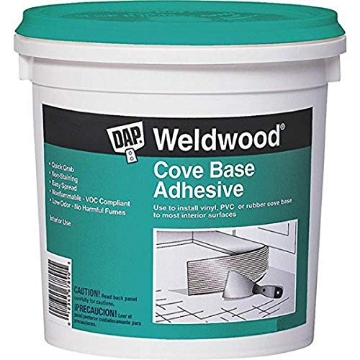 Picture of DAP 7079825053 DAP 7079825053, 1-Quart 25053 Weldwood Cove Base Adhesive, White, 32 Fl Oz (EA)
