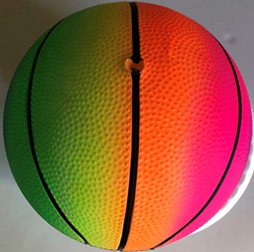 Picture of BALL BOUNCE AND SPORT INC 54-5260BX Hedstrom 54-5260bx Multicolored Basketball, 8.5" (EA)