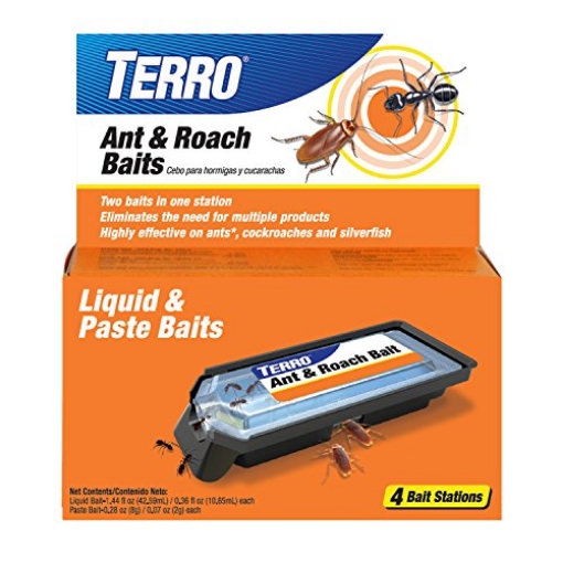Picture of Woodstream Victor Rodnt D T360 TERRO Ant & Roach Bait - Indoor Ant Killer and Roach Killer - 4 Bait Stations - Attracts and Kills Ants, Roaches, and Silverfish - T360 (PK-10-EA)