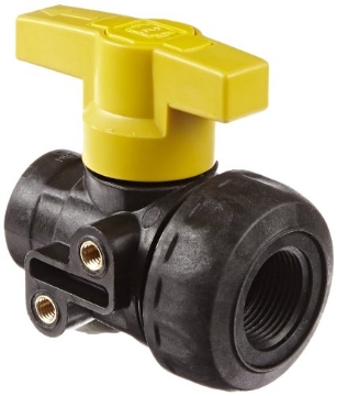 Picture of GREEN LEAF SU 100 E Green Leaf SU100E Polypropylene Single Union Ball Valve, Full Port, 1" NPT Female (EA)