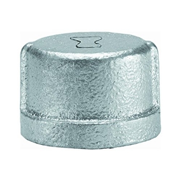 Picture of ANVIL INTERNATIONAL 8700132650 Anvil 8700132650, Malleable Iron Pipe Fitting, Cap, 1/2" NPT Female, Galvanized Finish (EA)