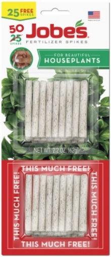Picture of Jobes 05031T Houseplant Fertilizer Spikes, 13-5-4 Formula, 50-Pk. (EA)