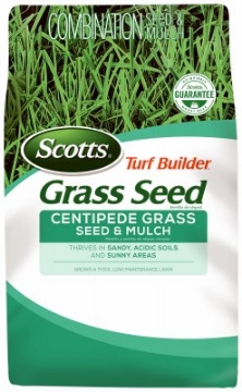 Picture of THE SCOTTS MIRACLE-GRO COMPANY 18365 Centipedegrass Seed & Mulch, 5-Lbs., Covers 2,000 Sq. Ft. (EA)