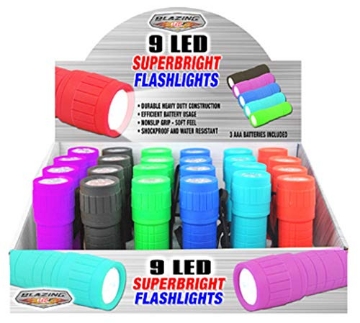 Picture of BLAZING LEDZ 702353 Shawshank++LEDz++Assorted++LED++Flashlight++AAA+Battery24 (PK-24-EA)