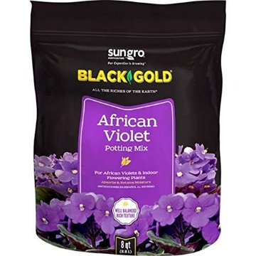 Picture of Black Rain Ordnance 1410502.Q08P Sun Gro Horticulture Black Gold African Violet Mix (PK-8-EA)