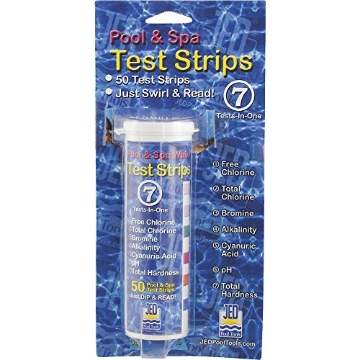 Picture of Jed Pool Tools 00-IT492-01 Jed Pool Tools 00-IT492-01 Select Pool Spa Test Strips 50-Count (EA)