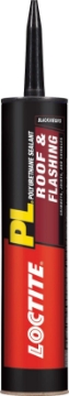 Picture of Loctite 1618181 Loctite PL Roof Flashing Polyurethane Sealant, Black, 10 Ounce (EA)
