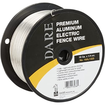Picture of DARE PRODUCTS INC 16AL1320 DARE Products 16AL1320 082001 Never Rust Aluminum Wire, Silver, 16 Gallon x 1/4 Mi (EA)