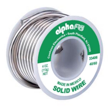 Picture of Alpha 33406 Alpha Metals AM33406 4OZ .125 GP Solder - Quantity 1 (EA)