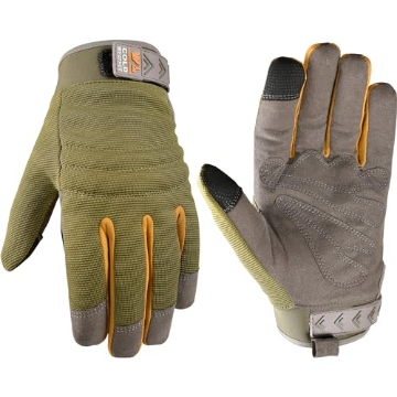 Picture of WELLS LAMONT 7809MG Wells Lamont Women's Winter Gloves, 3M Thinsulate Touchscreen Cold Weather Gloves, Burnt Olive, Medium (7809MG) (EA)