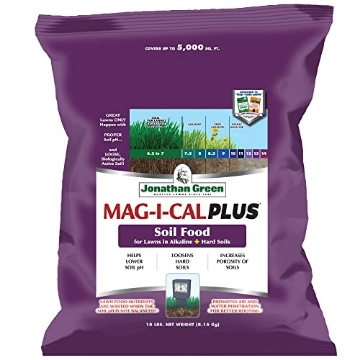 Picture of JONATHAN GREEN & SONS INC 11356 Jonathan Green (11356 Mag-I-Cal Plus Soil Food for Lawns in Alkaline & Hard Soils - Soil Amendment for Grass (5,000 Sq. Ft.), No Size, Brown (EA)