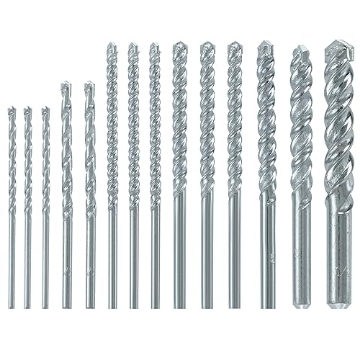 Picture of BOSCH SECURITY SYSTEMS, INC BM5000 BOSCH BM5000 14-Piece Fast Spiral Rotary Masonry Carbide Tip Bits Assorted Set for Rotary Drilling Applications in Block, Brick, Masonry (EA)