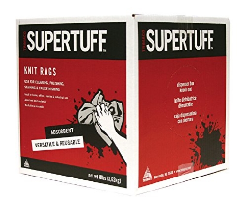 Picture of SUPERTUFF 10848 Trimaco 10833 Wiping Cloth, White (EA)