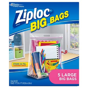 Picture of Ziploc 71592 Ziploc Big Bags Storage Bag 3 gal. (PK-4-EA)