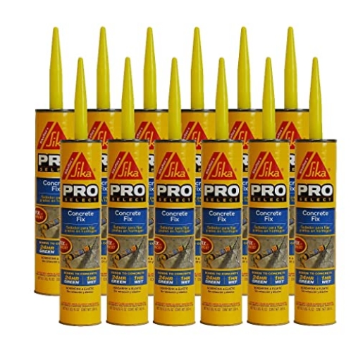 Picture of SIKA CORP 515318 Sikaflex 515318 Concrete Fix Construction Sealant, 10.1-Oz. - Quantity 12 (PK-12-EA)