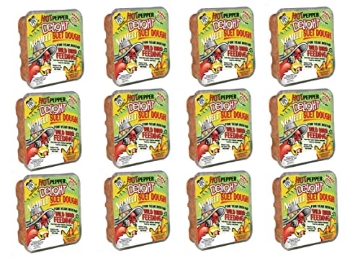 Picture of C&S PRODUCTS 100547558 C&S 11.75 oz. Hot Pepper Delight Wild Bird No Melt Suet Dough [Set of 12] (PK-12-EA)