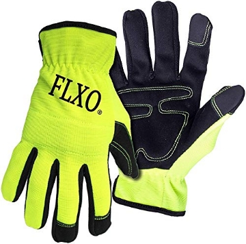 Picture of Boss Products Usa Llc B52121-L BOSS 901L, Hi-vis Pu Palm Glove with Foam Padding Large (EA)