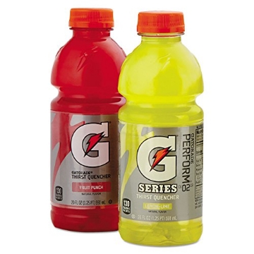 Picture of The Gatorade Company 30004 QKR28667 - G-Series Perform 02 Thirst Quencher Fruit Punch (CT-24-EA)