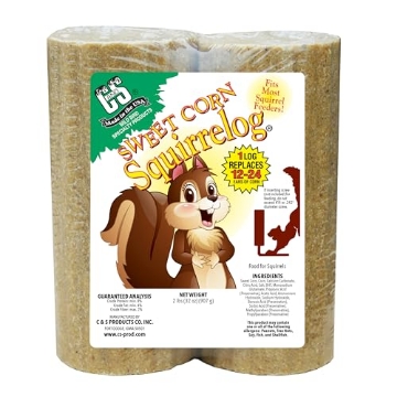 Picture of C&S PRODUCTS 100214223 C&S Sweet Corn Squirrelog, 2-Pack Refill (EA)
