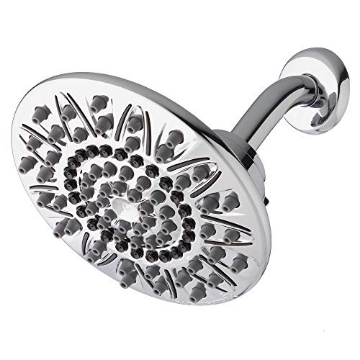 Picture of Waterpik ASR-733E Waterpik 7-Mode RainFall+ Rain Shower Head, Chrome, 1.8 GPM ASR-733E (EA)