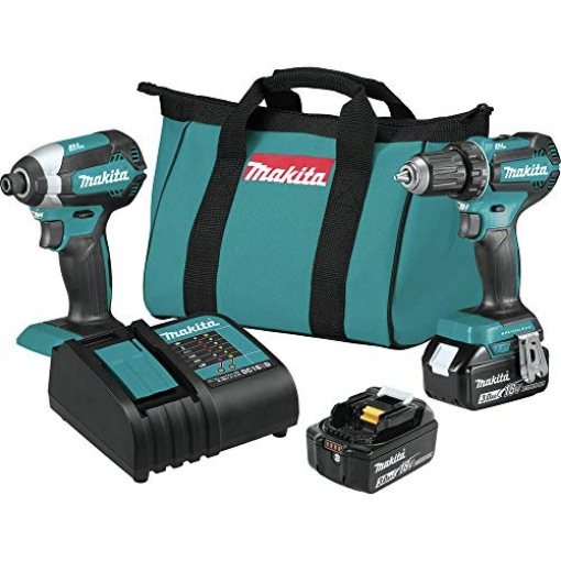 Picture of Makita XT281S Makita XT281S 18V LXT 2-Pc. Combo Kit (3.0Ah) (EA)