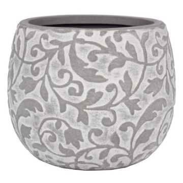 Picture of TRENDSPOT INC CR01315N-06W TRENDSPOT 7008880 6 in. Hayden Ceramic Planter44; Tan - Pack of 222 (PK-2-EA)