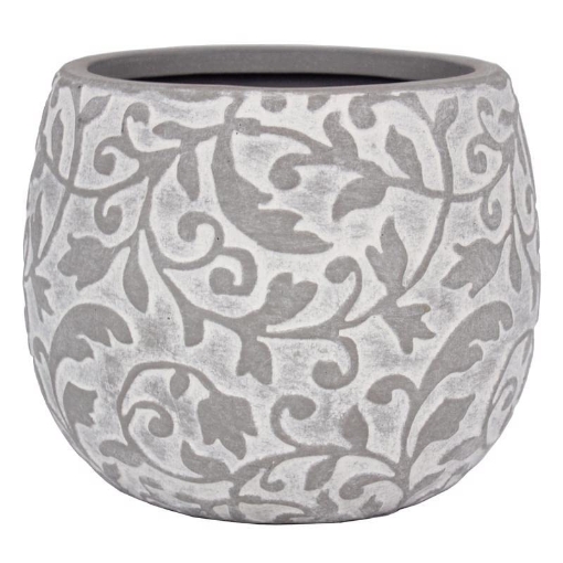 Picture of TRENDSPOT INC CR01315N-06W TRENDSPOT 7008880 6 in. Hayden Ceramic Planter44; Tan - Pack of 222 (PK-2-EA)