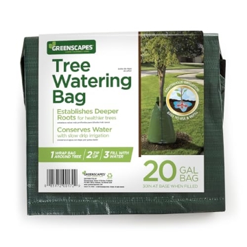 Picture of HANES COMPANIES INC 201729 Greenscapes Tree Watering Bag with Micro-Perforated Seams for Slow Release Drip 6-8 Hour Empty Time: Fits Up to 4 Inch Caliper, 20 Gallon Capacity (Pack of 1) (EA)