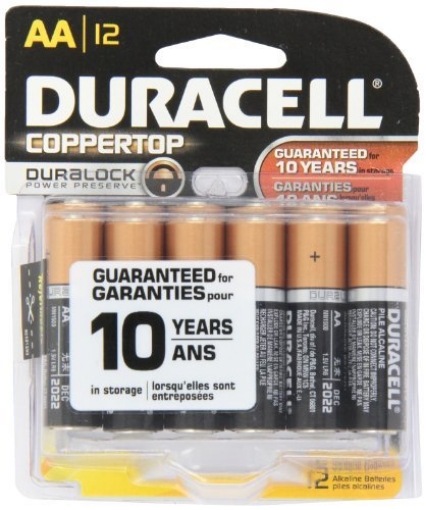 Picture of DURACELL(R) MN15B12BCD Duracell 4133377564 Battery Alk Aa 12Pk (PK-12-EA)