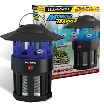 Picture of BELL+HOWELL(R) 1923 Bell+Howell Monster Trapper 1923 Vacuum-Based Trap for Bugs and Insects, No Zapping Noise, Whisper-Quiet, 100% Chemical-Free, Pest Killer As Seen On TV, 8.5" x 7.5" (EA)